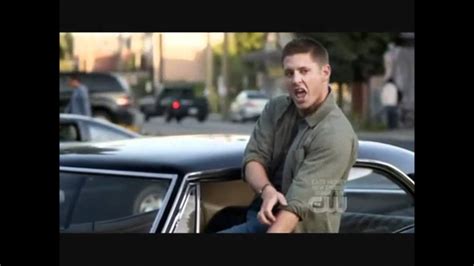 Supernatural Dean Singing Eye Of The Tigerwmv Youtube