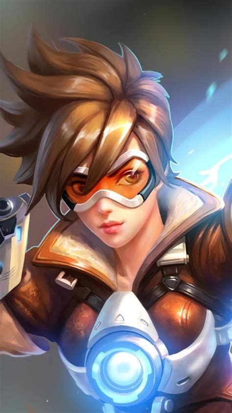 1080x1920 Tracer Overwatch 2016 Iphone 76s6 Plus Pixel Xl One Plus