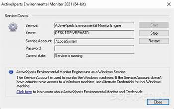 ActiveXperts Environmental Monitor screenshot #1