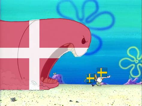 Danmark jubler, det gjør ikke sverige. Danmark vs. Sverige : dankmark