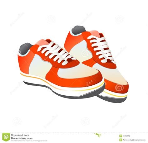 Alguien me dijo, puedes comprarle unos zapatos porque ya tiene unos tenis. Vector De Los Zapatos De Gimnasia Del Tenis Ilustración ...