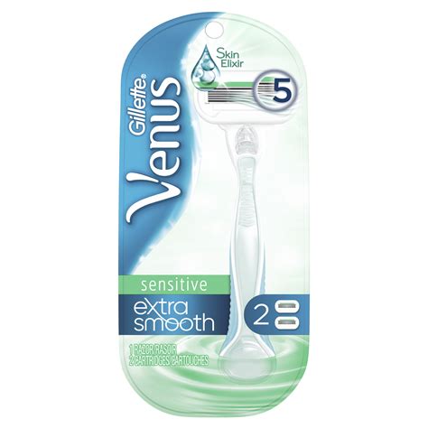 Gillette Venus Extra Smooth Sensitive Womens Razor 2 Blade Refills