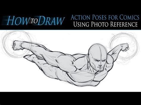 Free Course How To Draw Action Poses For Comics Using Photo Reference