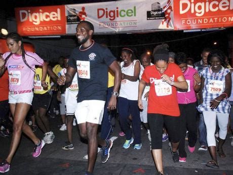 Free listing of running & cycling events! Brown, Dinnel top historic Digicel Foundation 5K Night Run ...