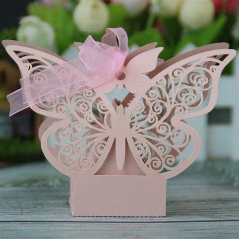 Butterfly Party Favor Box Butterfly Candy Box Treat Etsy