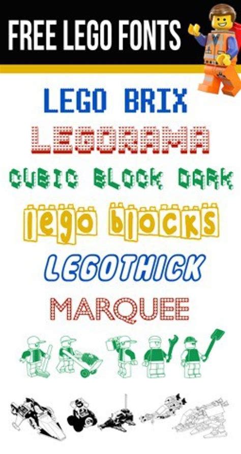 Free Lego Fonts