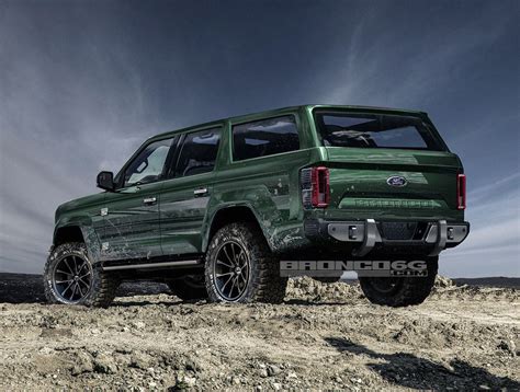 2020 2021 Ford Bronco Four Door Concept Rendering Bronco6g 2021