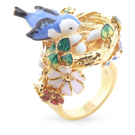 For Her - Bill Skinner Hedgerow Statement Ring - Ring Size M - BS-RI032-G-M | Statement rings ...