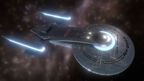 Uss Excelsior Download Free 3d Model By Edward Joseph