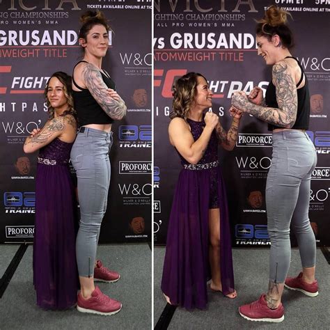 The Size Difference Between An Atomweight Alesha Zappitella And A