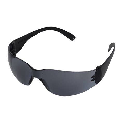 uci java safety glasses with grey smoke lens protexmart