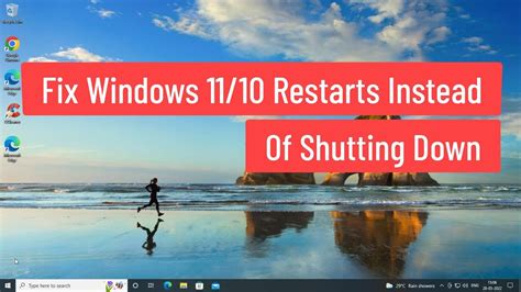 Fix Windows 1110 Restarts Instead Of Shutting Down Youtube