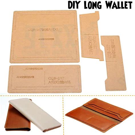 Free Pattern Leather Wallet Templates Ahoy Comics