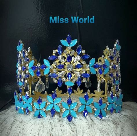 Miss World Crown Nhà Thanh Kim Cương Vương Miện
