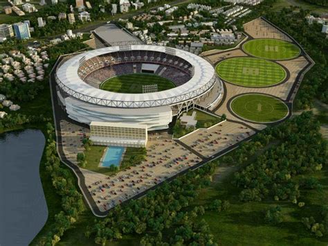 Largest Cricket Stadium In World In Ahmedabad To Dethrone Mcg India Vs World Xi T May Be St Game