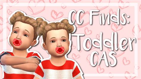 Sims 4 Toddler Binky Cc