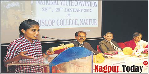 national youth convention inaugurated at hislop college nagpur today nagpur news