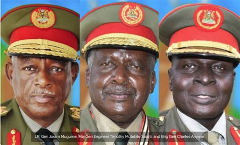 19 Senior Military Officers In Uganda Retire Cgtn Africa