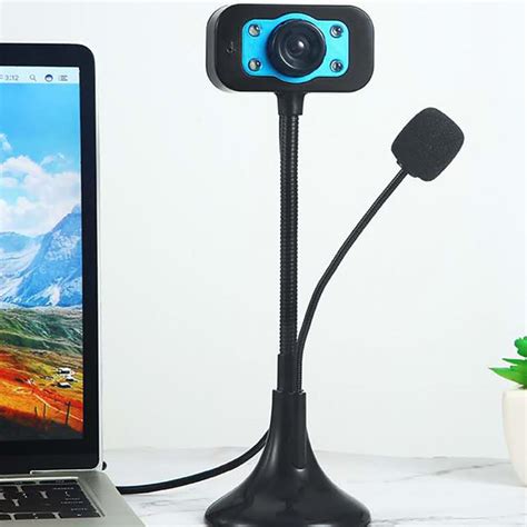 USB USB Wired Webcams PC Laptop HD X Pixel Video Camera Adjustable Angle HD LED