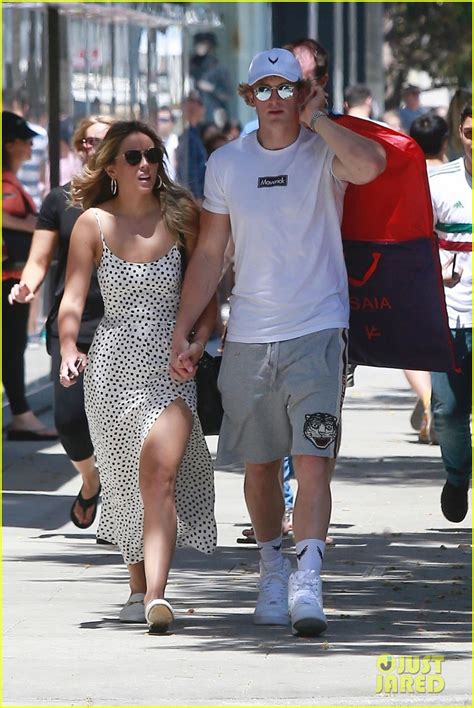 Logan Paul Shops With Girlfriend Chloe Bennet After She Defends Relationship Photo 1172034