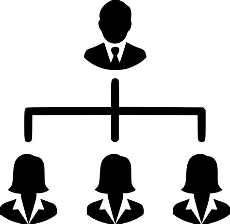 Hierarchy People Management Svg Png Icon Free Download 504753