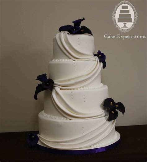 Cakeexpectations Ca Cakes Calla Lily Wedding Cake Wedding Cake
