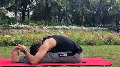 Paschimottanasana For Beginners Deep Forward Foldbend With Sahil