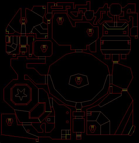 Playstation Doom Level 22 Limbo Level Map
