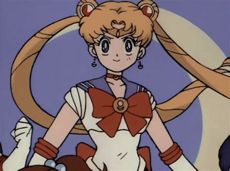 Sailor Moon Cartoon Gif Sailor Moon Cartoon Cute Discover Share Gifs