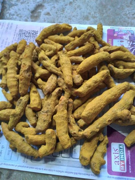 Curcumin Salem Dried Turmeric Finger For Spices Packaging Size 50 At