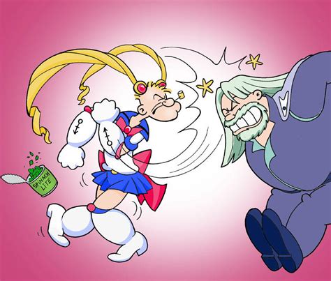 Popeye The Sailor Moon By Requin On Deviantart