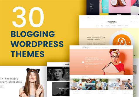 Meet The Selection Of 30 Blogging Themes Built On Wordpress Graphicsfuel