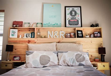 Attach the back side of the pallet to your shed wall with four screws and that's it, you're done. 21 DIY Headboards to Fall in Bed For