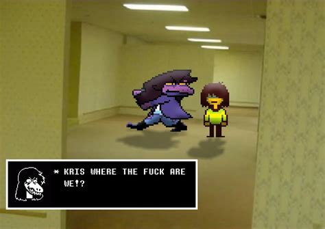 Susie And Kris In The Backrooms God Fucking Damnit Kris Where The