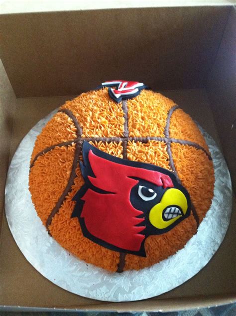 Johns Louisville Cardinals Birthday Cake 2013 From Sassy Cakes In Knoxville Definitely