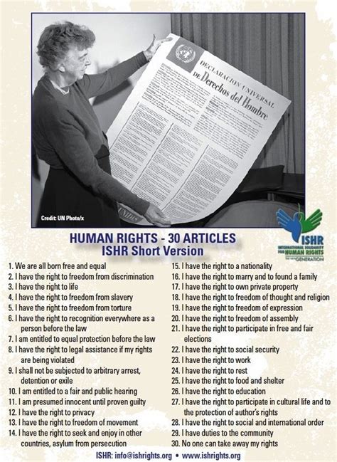 Whereas disregard and contempt for human rights have resulted in barbarous acts which have outraged the conscience of mankind, and the advent of a passed by the united nations general assembly in 1948, the universal declaration of human rights was a reaction to the holocaust. Best 25+ Declaration of human rights ideas on Pinterest ...