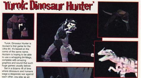 Turok Dinosaur Hunter N64 Proto Beta Unseen64