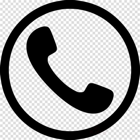 White Phone Icon Png Transparent