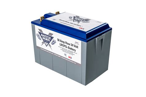 50 Ah 24v Lifepo4 Deep Cycle Battery Dedicated To The Smallest Of Skiffs