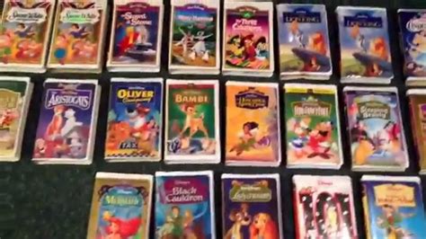 Walt Disney Masterpiece Collection Vhs Movies Arts And Collectibles Images And Photos Finder