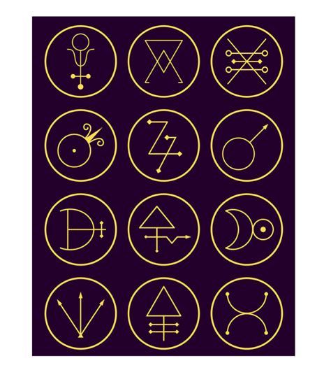 Alchemy Symbols Clipart And More Free Printable Sharable Design Themes