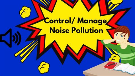suggests ways to control manage noise pollution taglish youtube