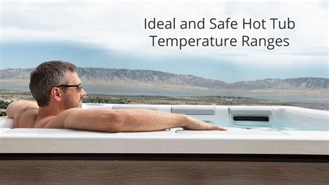 What Temperature Should A Hot Tub Be Bullfrog Spas