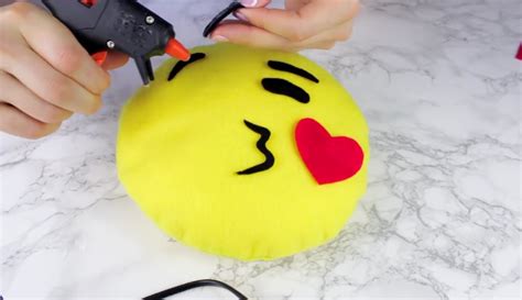 Maybe you would like to learn more about one of these? DIY Emoji Pillows #2 No Sew and Sew & Glue Method (With Pictures)