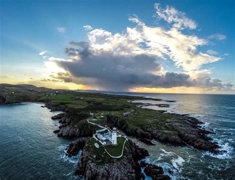 Fanad Head And Lighthouse Fanad Peninsula Co Donegal Ireland