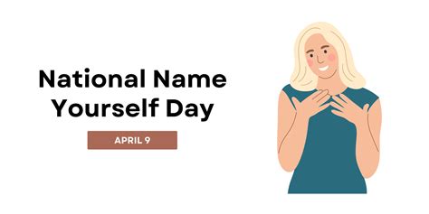 National Name Yourself Day 2023 National Day Calendar 2023