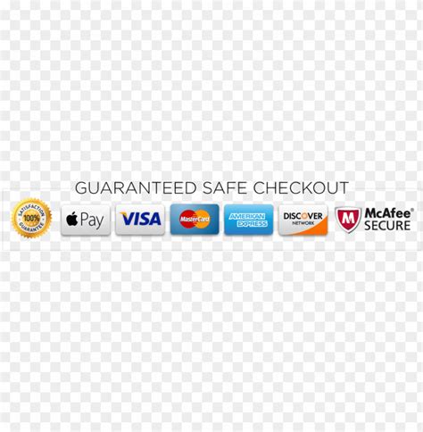 Checkout Secure Guaranteed Safe Checkout Icons PNG Image With