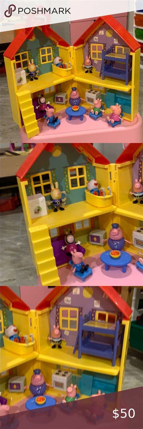 Peppa's house is a location in peppa pig. Peppa pig house includes everything in picture in 2020 ...