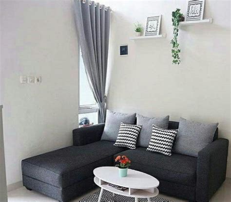 Namun, bagaimana jika ruang tamunya sempit. Cool Sofa Minimalis Kecil di 2020 | Desain ruang keluarga ...