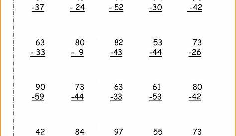 Addition Subtraction And Multiplication Worksheets For Grade 3 - Times